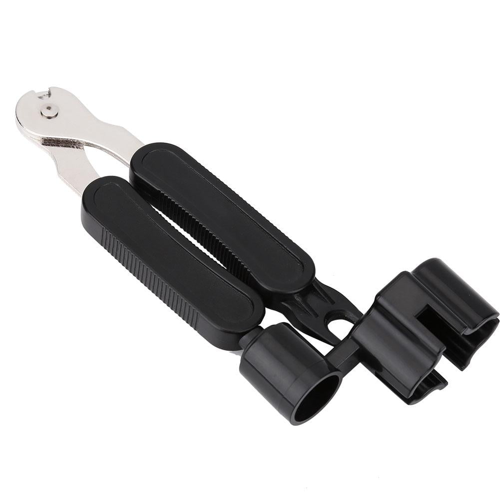 String Puller WALFRONT 3 in 1 Multi-functional Guitar String Pegs Winder Cutter ...