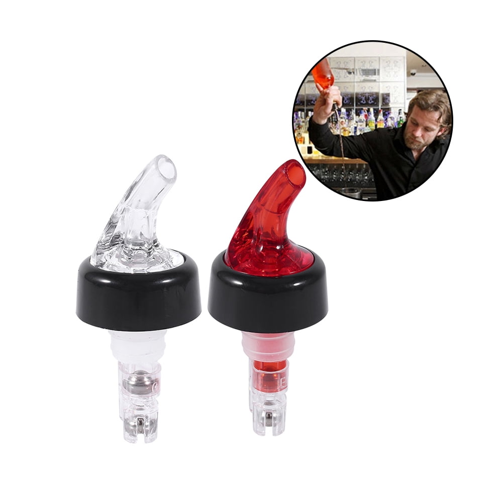 WALFRONT 30ml Shot Measure Liquor Bottle Pourer Measuring Drink Wine