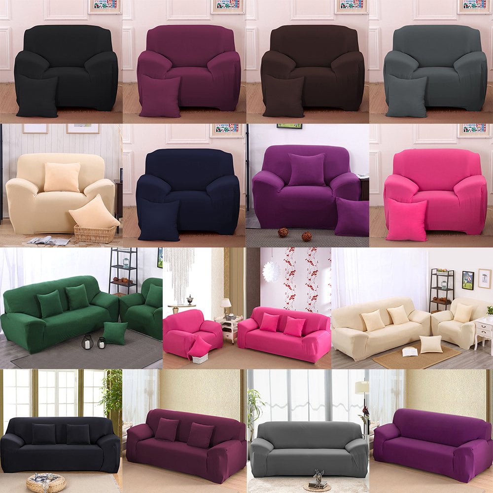 Sofa Covers for Living Room All-inclusive Couch Synthetic Leather Cover  Case Slipcover for 1/2/3/4 Seat Sofa Water Repellent 