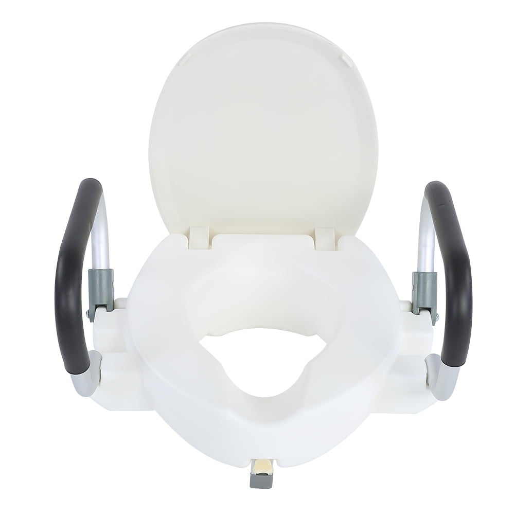 WALFRONT Elevated Raised Toilet Seat, 10cm/3.94inch Disability Aid