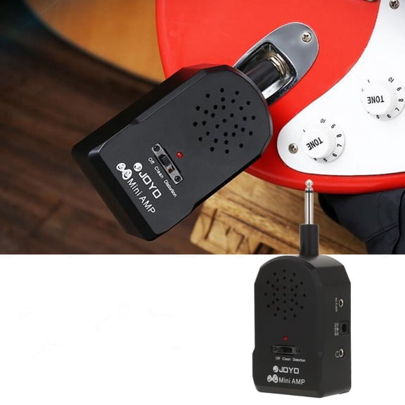 Mini Practice High Fidelity Amplifier Loudspeaker for Electric Guitar Instrument Accessories, Guitar Practice Amplifier, Electric Guitar Amplifier