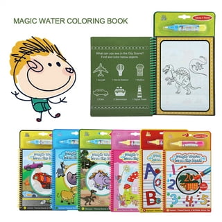 Magic Water Coloring Pad - Amusement Park – Little Bunny Tooth