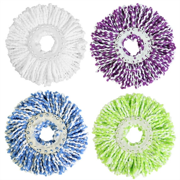 WALFRONT Spinning Mops Head Microfiber Refill Magic Rotating 360° Mop for Cleaning, Head Mop, Floor Mop