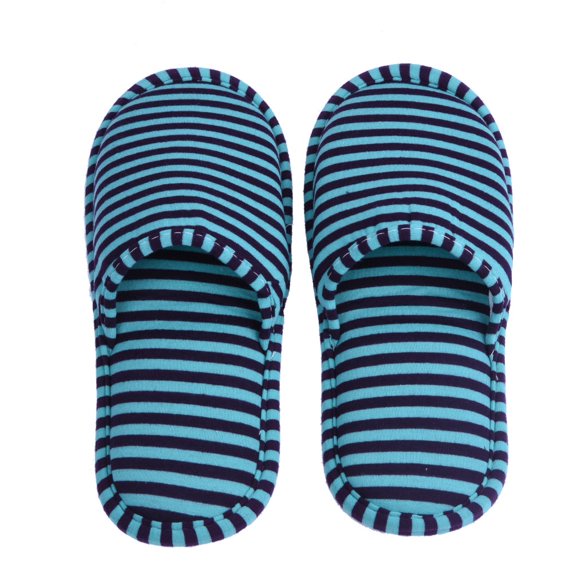 WALFRONT Travel Portable Foldable Reusable Indoor Soft Cotton Anti-slip Slippers for Home Hotel, Disposable Slippers, Travel Sipplers