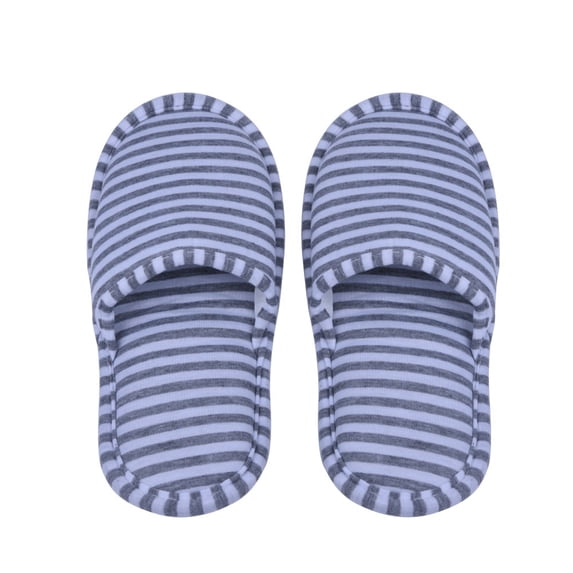 WALFRONT Travel Portable Foldable Reusable Indoor Soft Cotton Anti-slip Slippers for Home Hotel, Disposable Slippers, Travel Sipplers