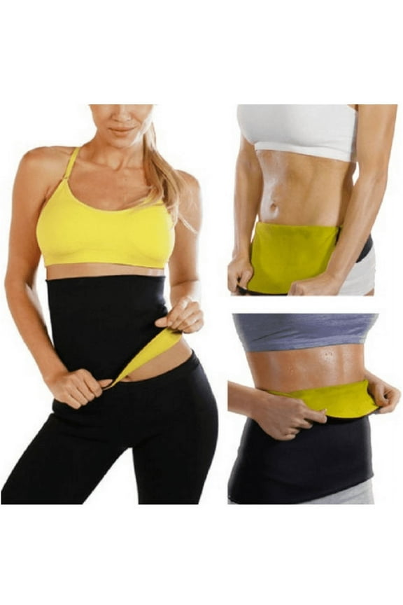 Women Body Shaper Trimmer Waist Girdle Corset Slim Belt Weight Loss Tummy Belly Fat Burner Shapewear, Women Body Slim Belt, Waist Trainer Tank Top Cincher Girdle Corset Neoprene Sauna Suits