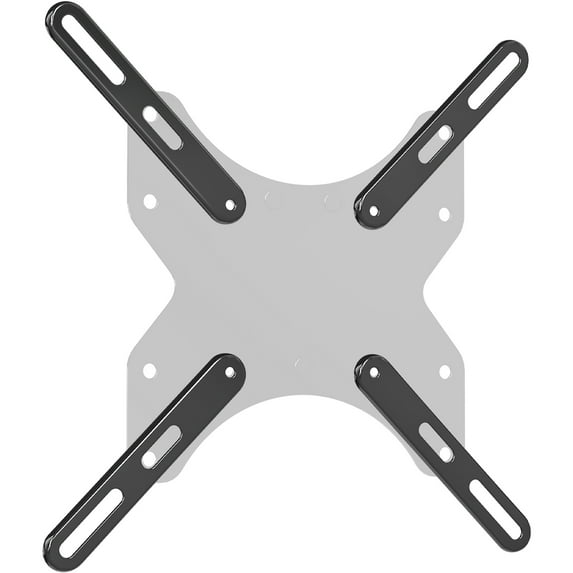 WALI Extender Bracket Adapter TV Monitor Mounting Accessory for LED LCD Display Mount Upgrade Mounting Holes up to 400x400mm (EXT400), Black