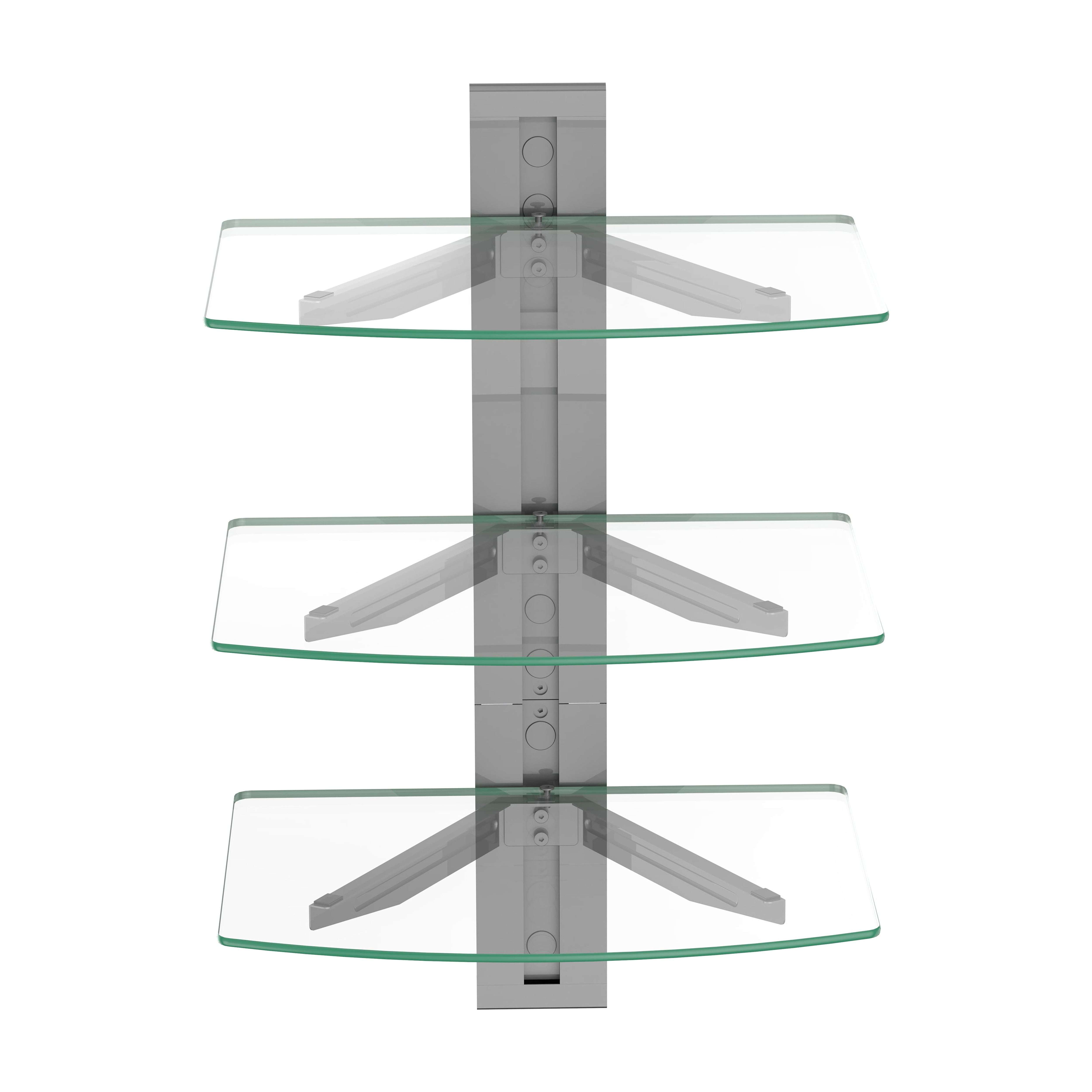 WALI Floating Entertainment Center Shelves, Holds Up to 17.6lbs, TV