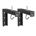 thumbnail image 1 of WALI Universal Projector Screen Ceiling Mount, Wall Hanging Mount L-Brackets, 6 inch Adjustable Extension with Hook Kit, Perfect Projector Screen Placement Hold up to 66 lbs (PSM001-B), Black, 1 of 6