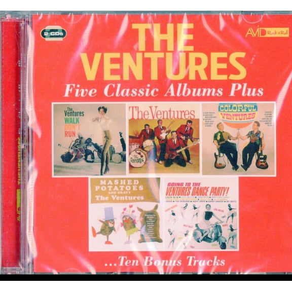 WALK DON'T RUN / VENTURES / COLORFUL VENTURES / MASHED POTATOES & GRAVY / GOING TO THE DANCE PARTY