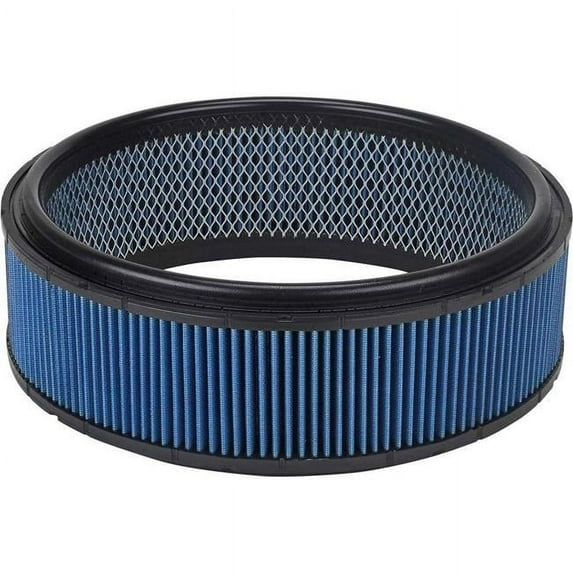 WALKER PERFORMANCE FILTRATION WLK3000856-DM 14 x 3 in. Low Profile Dry Washable Filter, Blue