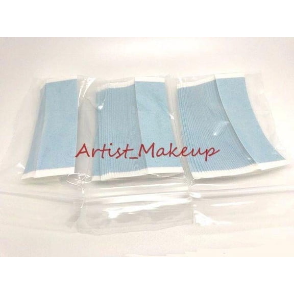 WALKER STRAIGHT STRIP DOUBLE SIDED TAPE BLUE LINER DULL~LACE WIGS - 108 PCS