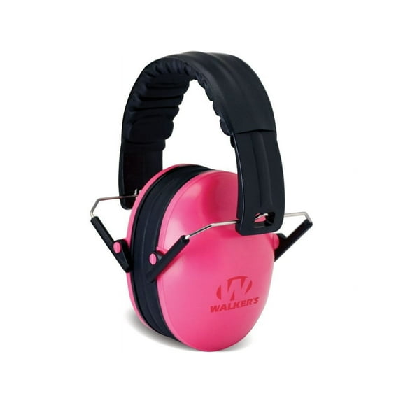 WALKERS GAME EAR PASSIVE BABY & KIDS FOLDING EARMUFF 23 DB PINK