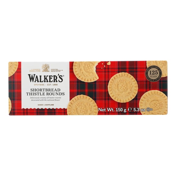WALKERS - Pure Butter Shortbread Cookies - 5.3 OZ, Case of 12