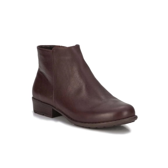 Walking Cradles Wc Lewis Women Put On Bootie In Brown Nappa Leather