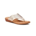 thumbnail image 1 of Walking Cradles Wc Nella Women Flip-flop Sandal In Shine Gold Metalllic, 1 of 1