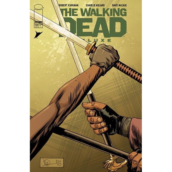 WALKING DEAD DELUXE #110 CVR B CHARLIE ADLARD & DAVE MCCAIG VAR (MR) Image Comics Comic Book 2025