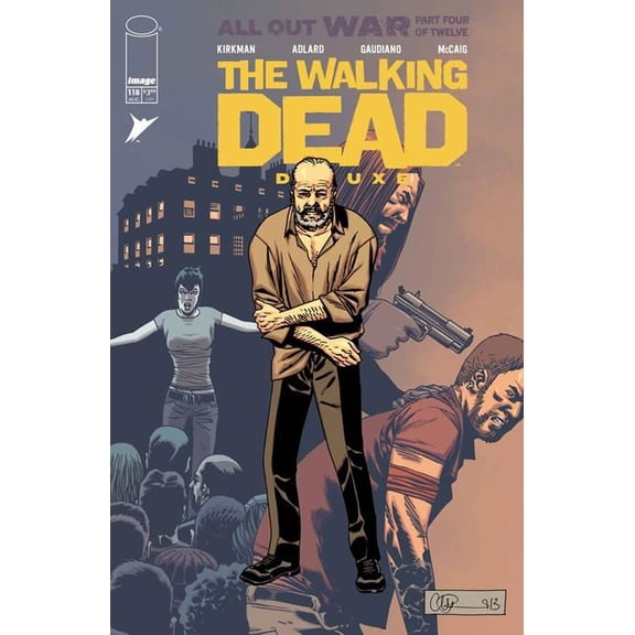 WALKING DEAD DELUXE #118 CVR B CHARLIE ADLARD & DAVE MCCAIG VAR (MR) Image Comics Comic Book 2025
