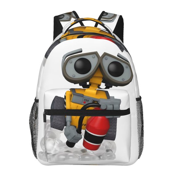 WALL-E Backpack Cartoon Lightweight Laptop Bookbag College Travel Hiking Work School Daypack Rucksack