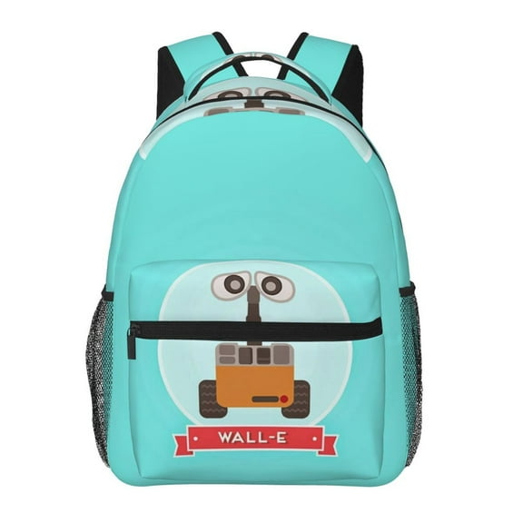 WALL-E Backpack Cartoon Lightweight Laptop Bookbag College Travel Hiking Work School Daypack Rucksack
