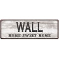 thumbnail image 1 of WALL Home Sweet Home Country Look Gift 6x18 Metal Sig 206180045093, 1 of 1