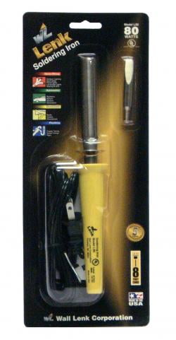 Wall Lenk L80 Soldering Iron, 80 Watt Pencil Style with 995° F Tip