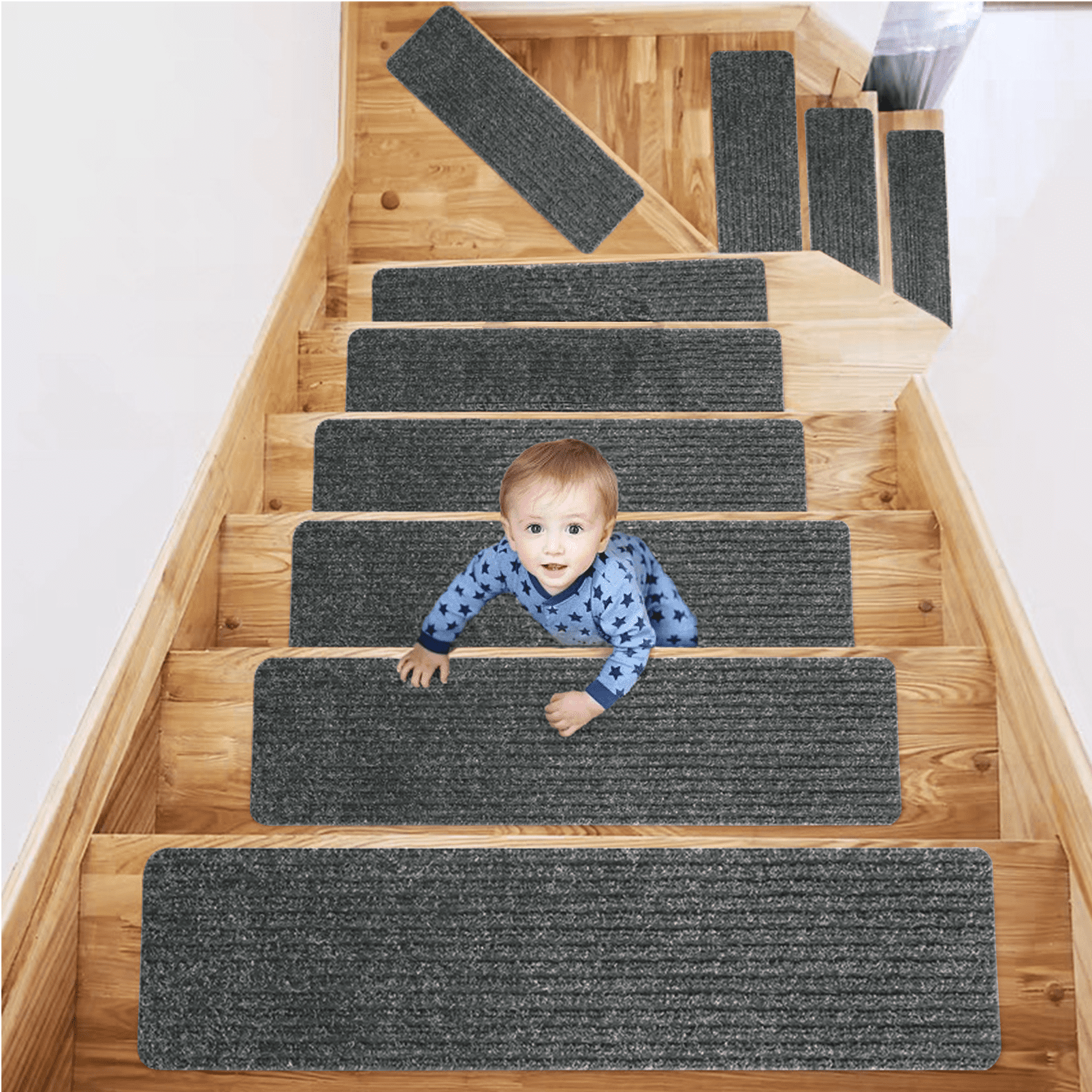 WALL QMER Non-Slip Stair Treads 8\, image size:1604x1604