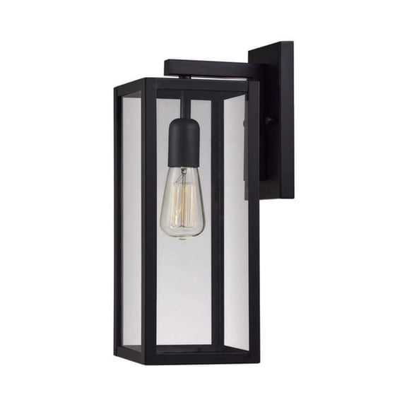 WALL SCONCE HURLEY BLK (Pack of 1)