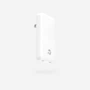 Nimble Wally Ultra Flat Wall Charger, 65W Slim Fast Wall Charger with Dual USB-C, Travel Power Adapter for iPhone 16/15/14/13/12 Pro Max, MacBook Samsung Google Laptops Android Kindle Airpod Tablets