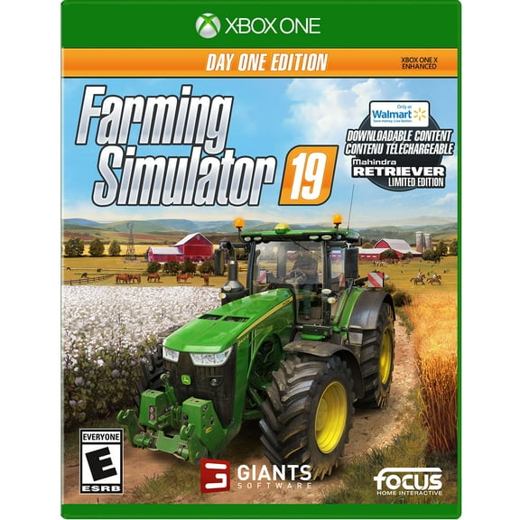 Restored WALMART EXCLUSIVE Farming Simulator 19, Maximum Games, Xbox One, 859529007164 (Refurbished)