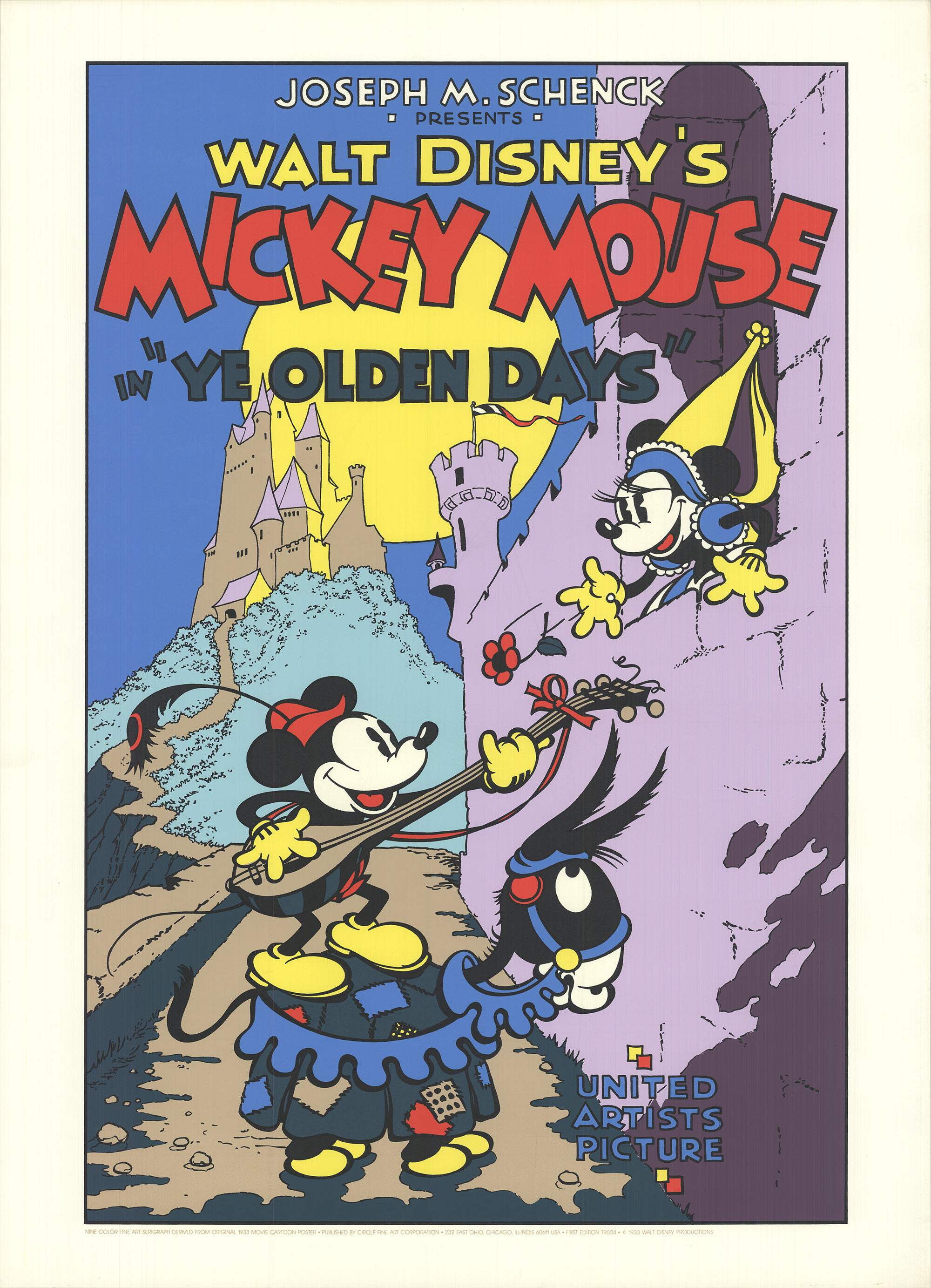 WALT-DISNEY-Mickey-Mouse-Ye-
