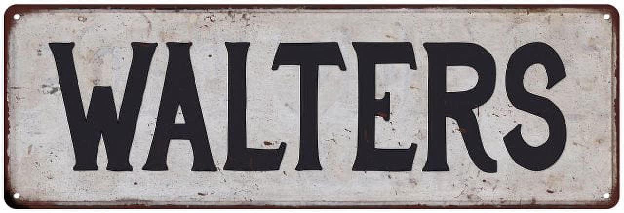 WALTERS Vintage Look Gift Rustic Chic Metal Sign 6x18 206180036674 ...