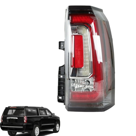 WALTYOTUR Rear Tail Light For 2015-2020 GMC Yukon LED Brake Lamp Right Side Clear