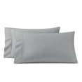 thumbnail image 1 of Wamsutta 1846 400 Thread Count Gray Flannel Egyptian Giza Cotton Percale Pillow Cases, Queen (2 Count), 1 of 6
