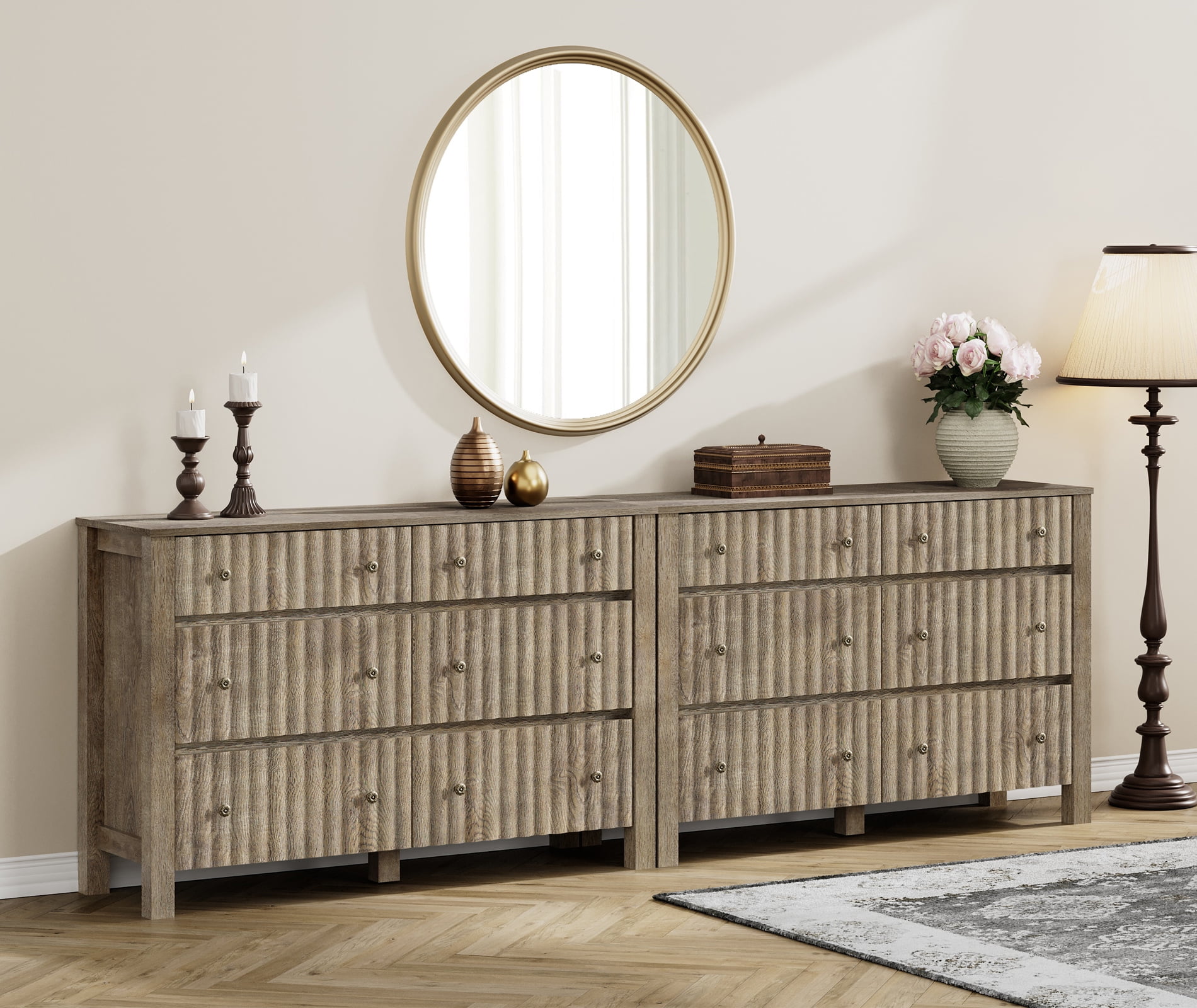 Modern 12 drawer dresser discount