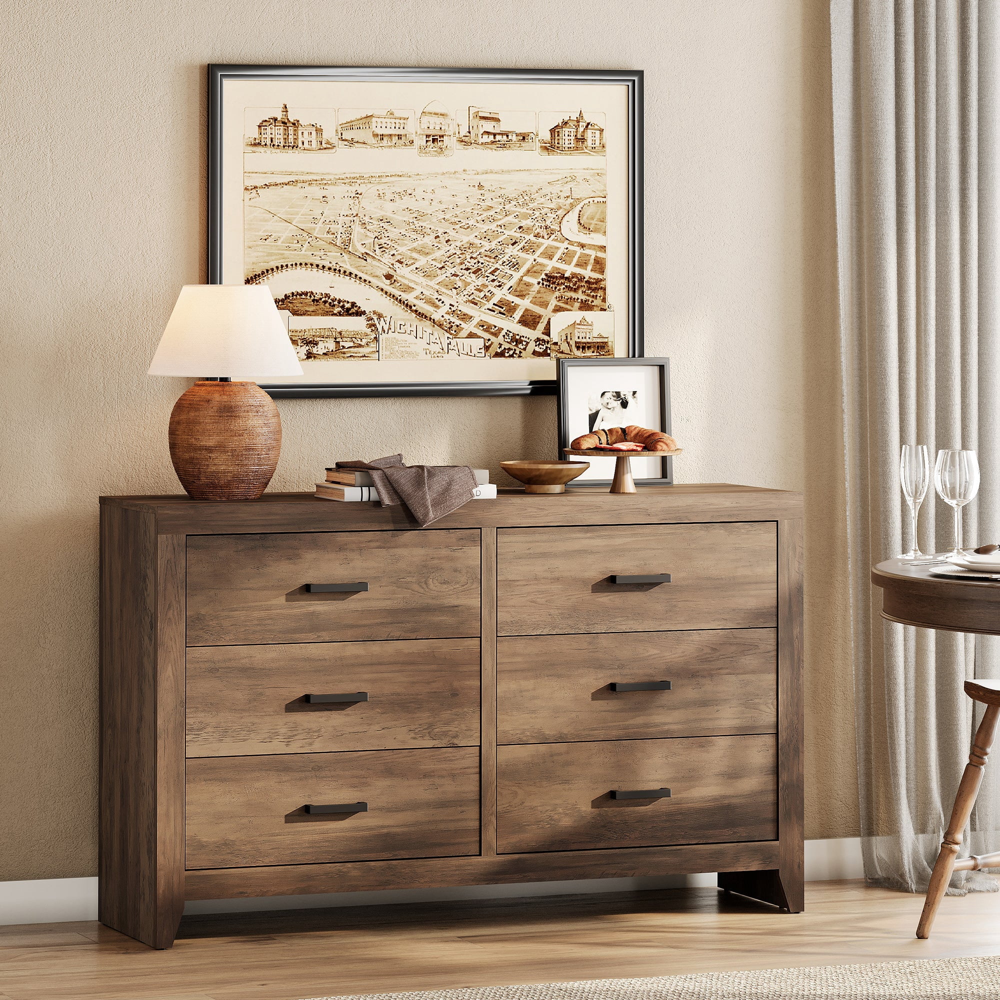 Wide Dresser With Drawers Extra Wide 6-Drawer Dresser With Doors - 118 Inch Modern Storage Cabinet For Bedroom, Kids Room, Nursery Dresser For Bedroom Wide Dresser With Drawers Extra Wide 6-Drawer Dresser With Doors - 118 Inch Modern Storage Cabinet For Bedroom, Kids Room, Nursery Dresser For Bedroom