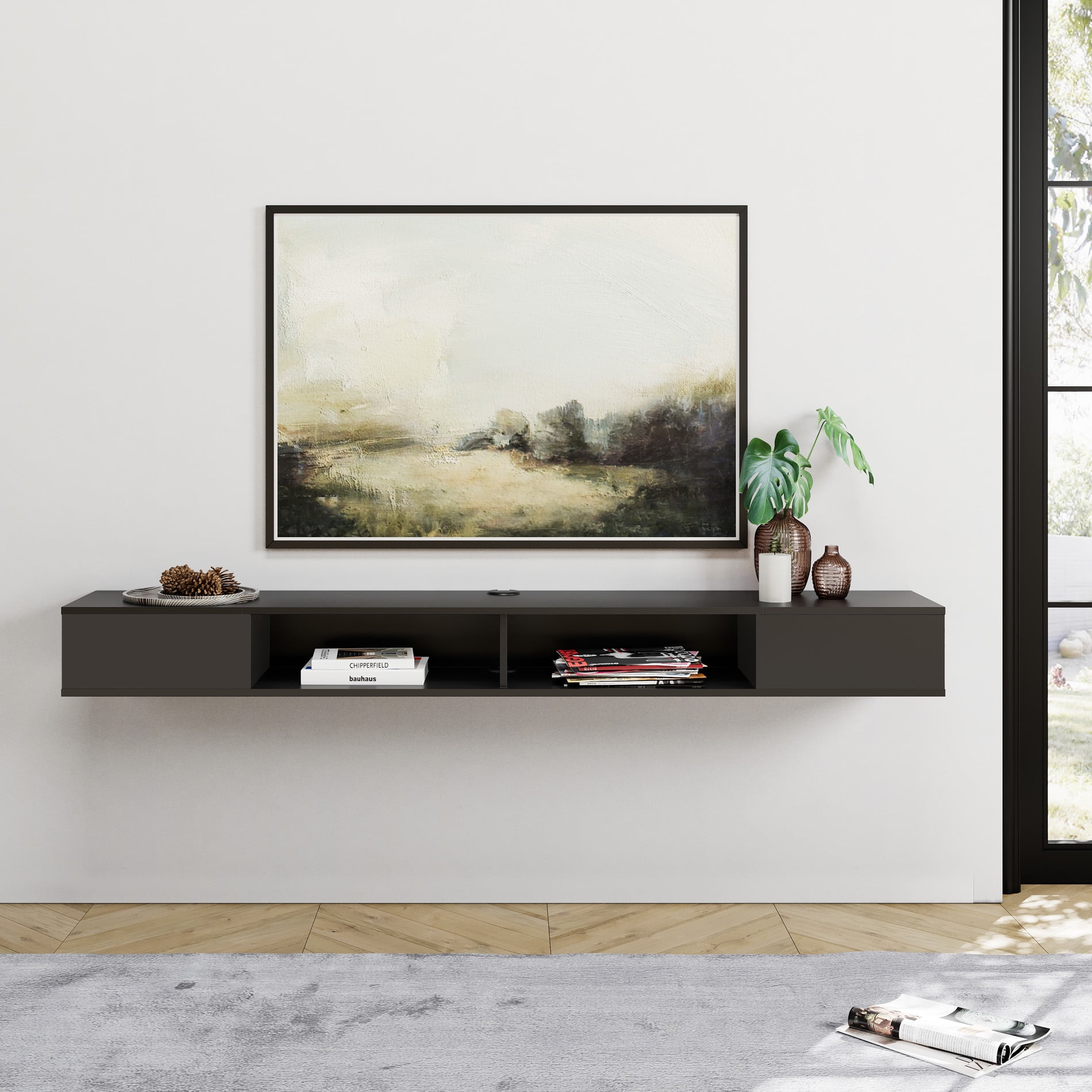 70 Inch Floating Shelf