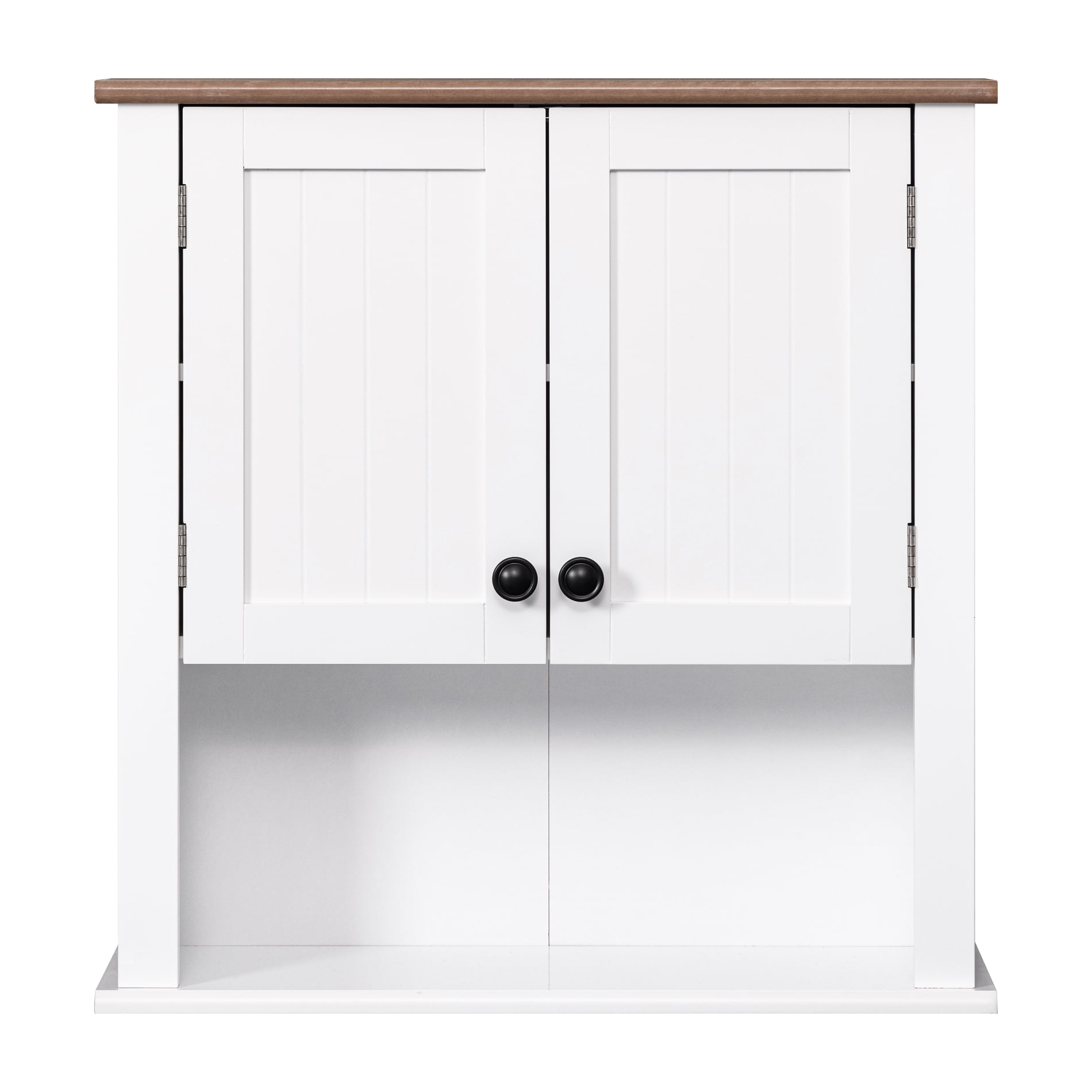 WAMPAT Home Storage Cabinet with Doors and Sliding Drawer Bathroom White  Wooden Free-Standing Cupboard with Adjustable Shelf W18N4063W-HD - The Home  Depot