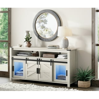 Antique white sale tv stand walmart