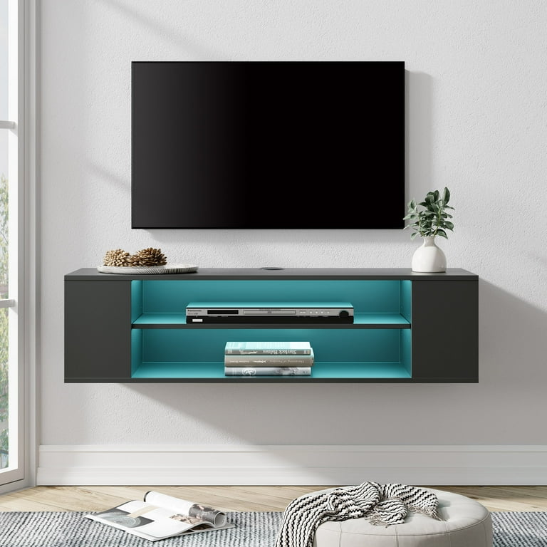 Floating tv 2024 shelf walmart