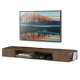 Wampat Floating TV Stand DS Wall Mount Entertainment Center AV Shelf up