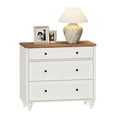 thumbnail image 1 of WAMPAT Mid Century Modern Style End Table for Living Room with 6 Drawers, Wooden Night stand Closet Storage Organizer for Bedroom, Living Room, Office, White, 1 of 6
