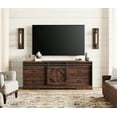 thumbnail image 1 of WAMPAT Modern Farmhouse TV Stand for up to 65" TVs Wood Entertainment Center with Drawers and Adjustable Shelf for Living Room, Brown, 1 of 6