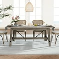 thumbnail image 1 of WAMPAT Modern Rectangular Dining Table，Rectangular Table for Home Kitchen, 1 of 7