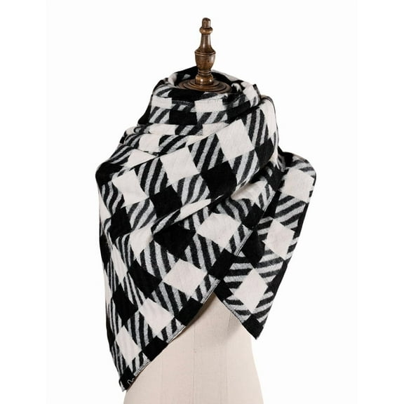 WAMSOFT Winter Scarf for Women Fashion Thick Wrap Warm Shawl for Cold Weather