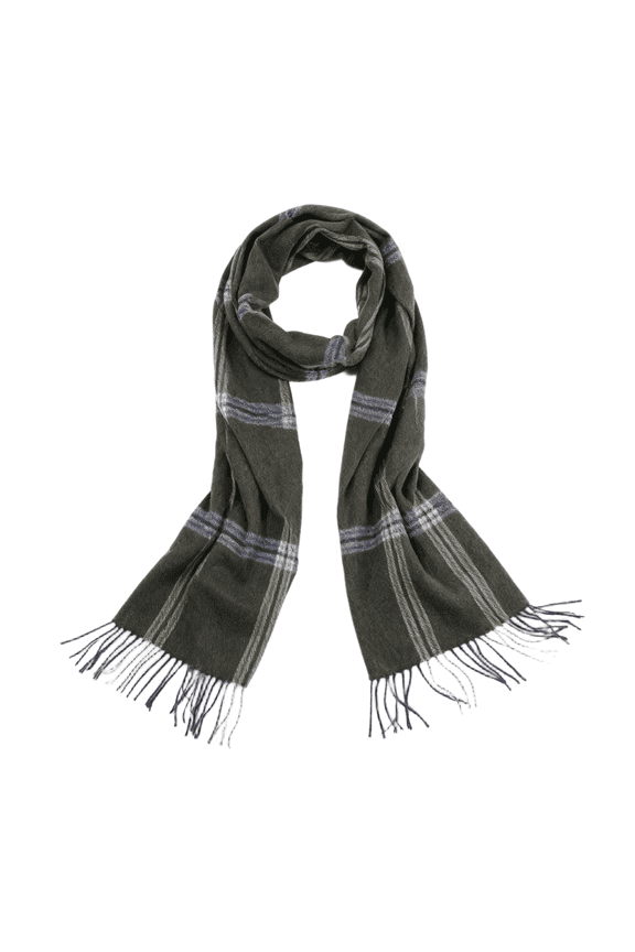 Wool Winter Scarf for Men Plaid Fashion Tartan Checkered Striped Scarf for Women Wrap Cold Whether Scarves