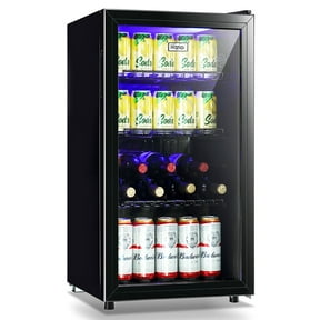 Ionchill 48-Can Mini Fridge, Compact Beverage Refrigerator with Smart ...
