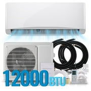 WANAI 12000BTU 4-in-1 Mini Split Air Conditioner & Heater 19 SEER2 230V Cools Up to 750 Sq.ft Installation Kit Included