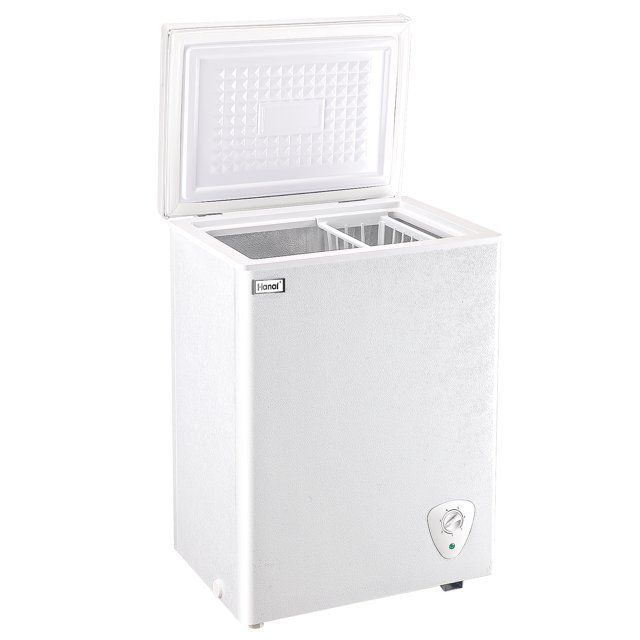 WANAI 3.5 Cu.ft Freezer, Chest Freezer, Deep Freezer with Top Open Door