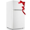 thumbnail image 1 of WANAI 3.5 Cu.ft Mini Fridge with Freezer 2 Door Compact Refrigerator Adjustable Thermostat White New, 1 of 9